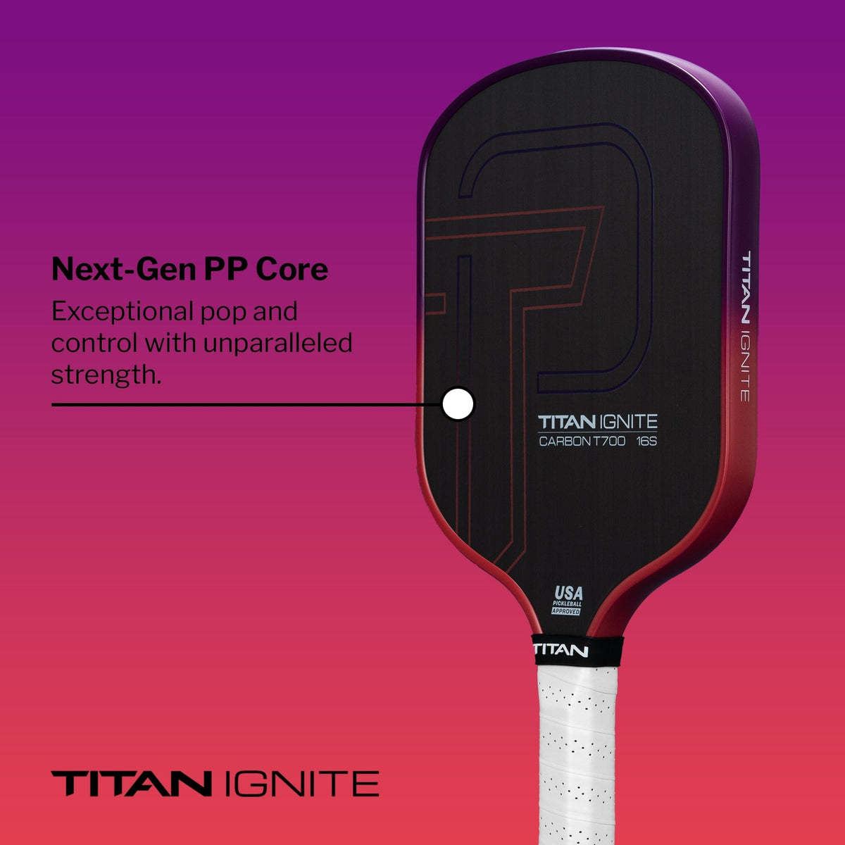 Pickleball Paddle Dawn Titan Ignite 16S