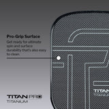 Pickleball Paddle Titan Pro Titanium 14L