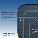 Pickleball Paddle Titan Pro Titanium 16L