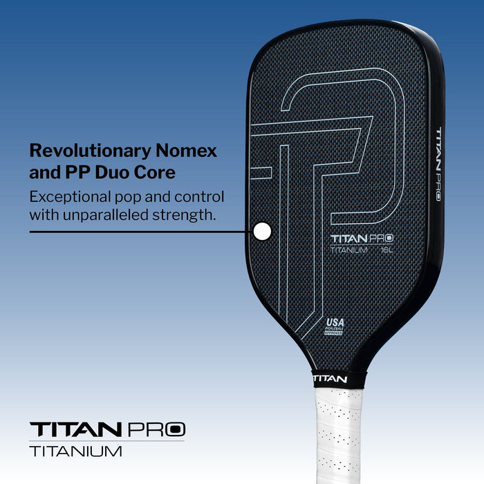 Pickleball Paddle Titan Pro Titanium 16L