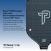 Pickleball Paddle Titan Pro Titanium 16L