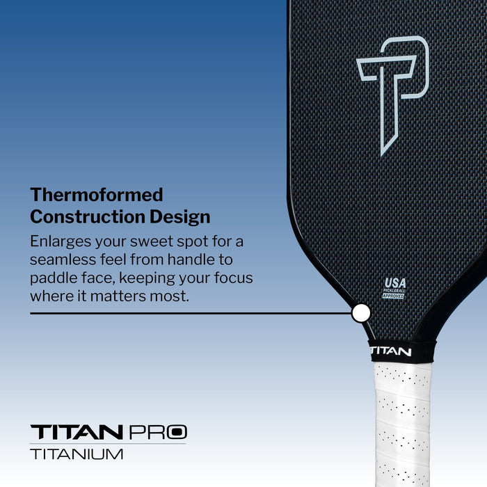 Pickleball Paddle Titan Pro Titanium 16L