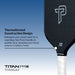 Pickleball Paddle Titan Pro Titanium 16L