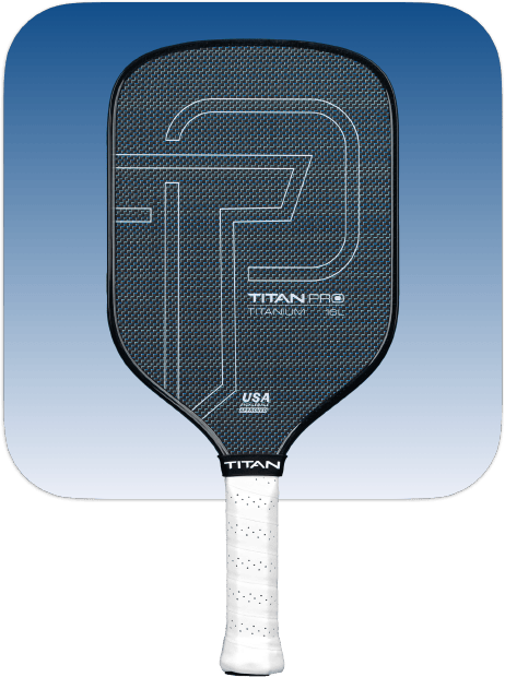 Pickleball Paddle Indigo Titan Pro Titanium 16L