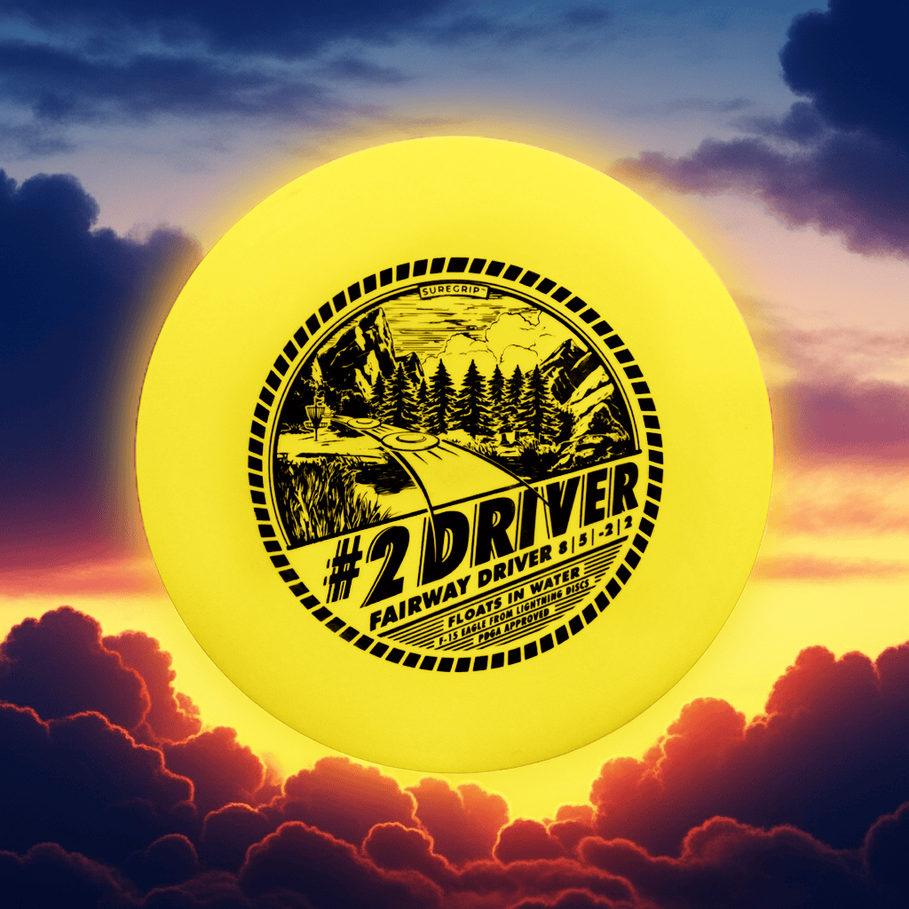 Golf Disc Lightning Sure Grip #2 Driver Fairway Driver Golf Disc