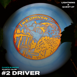 Lightning Loonar Glow #2 Driver Fairway Driver Golf Disc