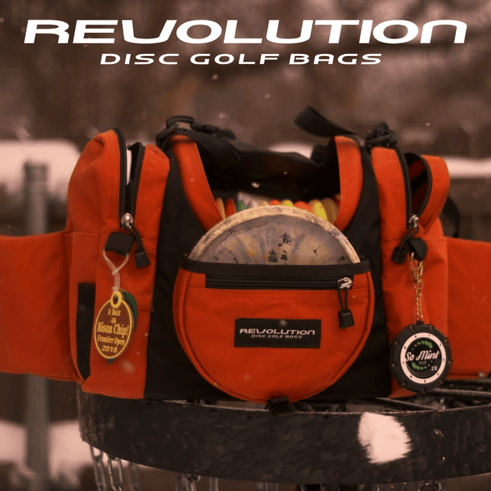 Bag Revolution Carolina Team V3 Disc Golf Bag - Rust