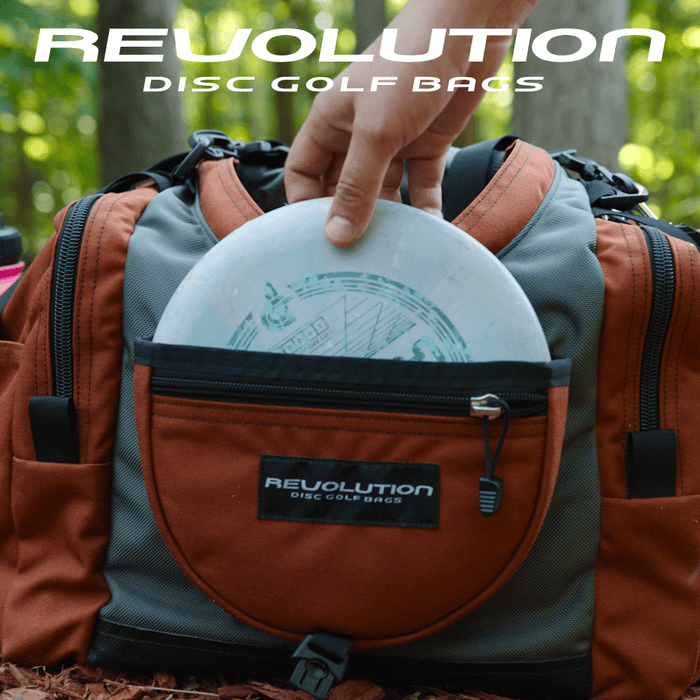 Bag Revolution Carolina Team V3 Disc Golf Bag - Rust