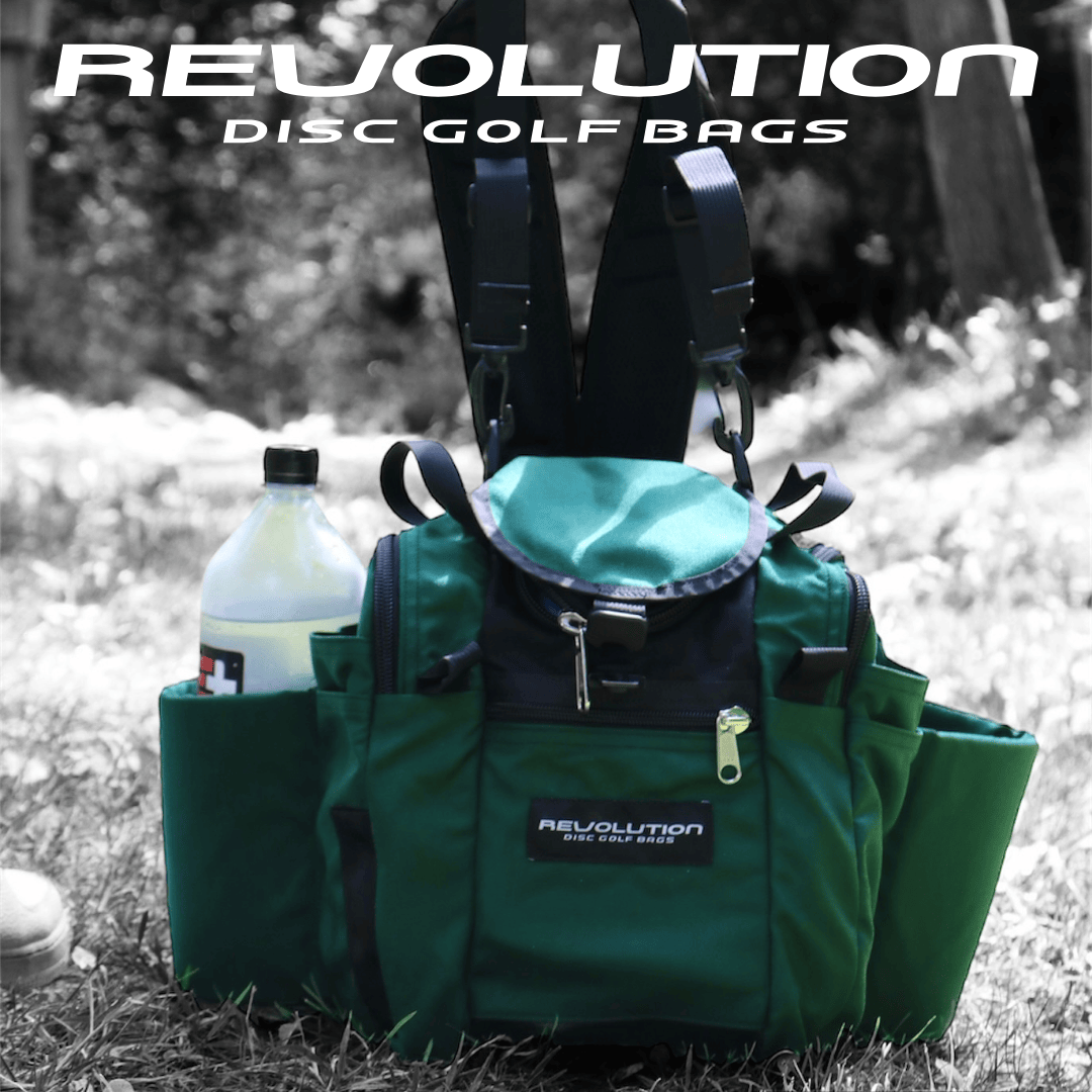 Bag Revolution Mini Deluxe V3 Disc Golf Bag - Olive Green