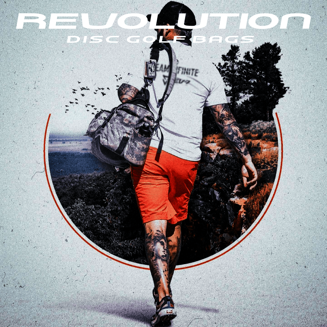 Bag Revolution Carolina Team V3 Disc Golf Bag - Rust