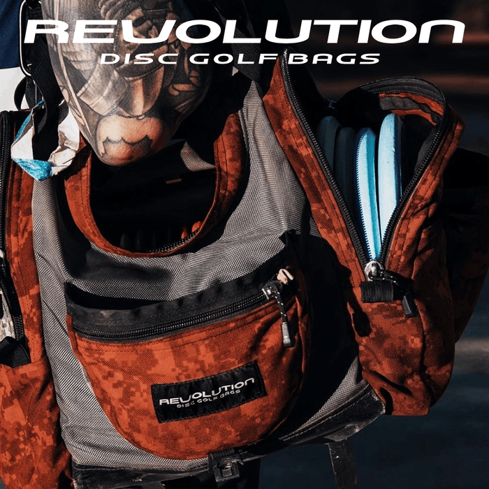 Bag Revolution Carolina Team V3 Disc Golf Bag - Rust