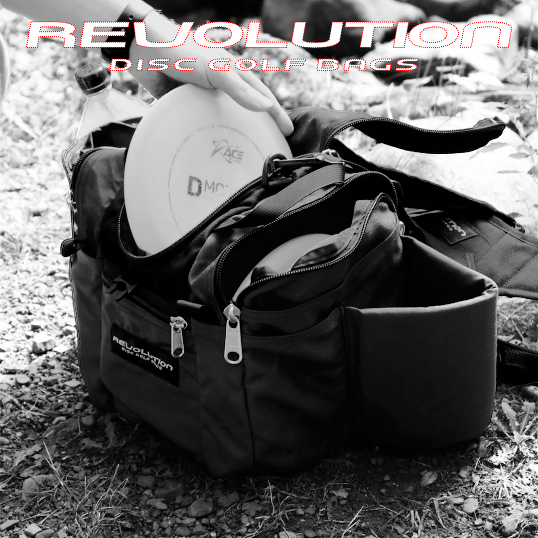 Bag Revolution Mini Deluxe V3 Disc Golf Bag - Olive Green
