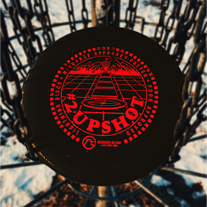 Lightning Limited Edition Last First Run Warbird Plastic #2 Upshot Putter Golf Disc