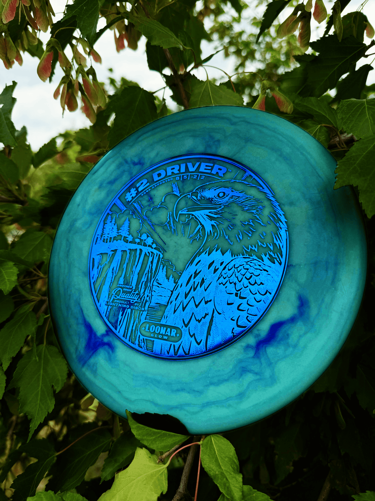 Golf Disc Lightning Loonar Glow #2 Driver Fairway Driver Golf Disc