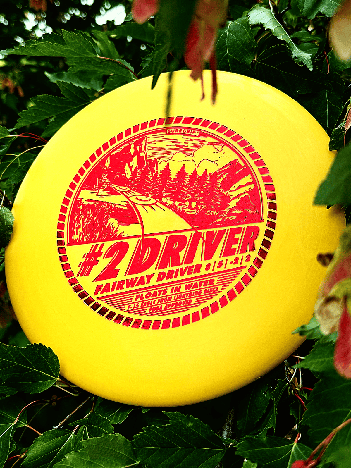 Golf Disc Lightning Sure Grip #2 Driver Fairway Driver Golf Disc