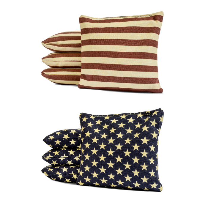 Set of 8 Regulation Duck Cloth Cornhole Bags - Corn-filled
