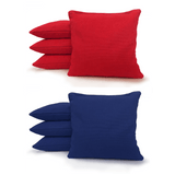 Cornhole Bags Set of 8 Regulation Duck Cloth Cornhole Bags - All Weather Resin