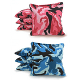 Cornhole Bags Set of 8 Regulation Duck Cloth Cornhole Bags - All Weather Resin