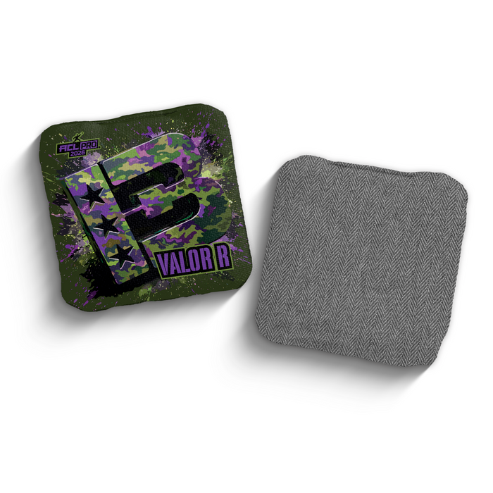 2026 Brotherhood Cornhole Valor 3D Camo Edition ACL Pro Stamped Cornhole Bags