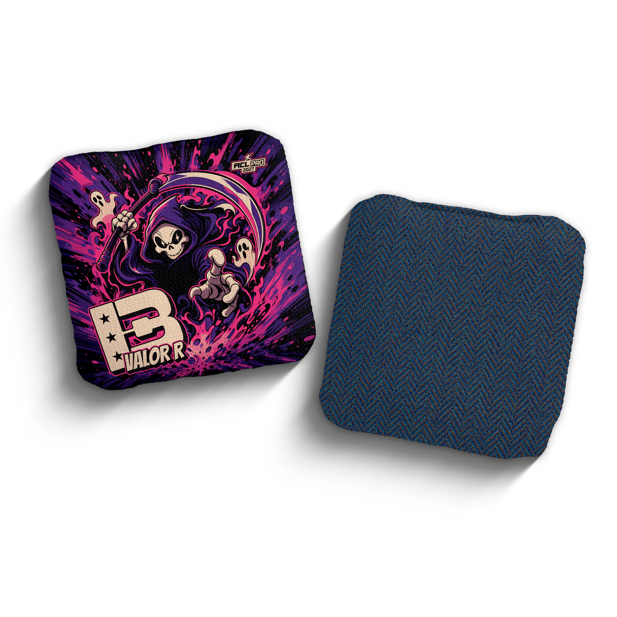 2027 Brotherhood Cornhole Valor Reaper Parade Edition ACL Pro Stamped Cornhole Bags