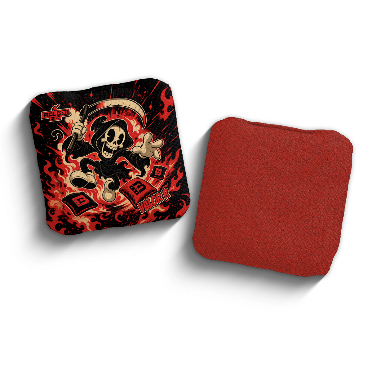 2027 Brotherhood Cornhole Valor Reaper Parade Edition ACL Pro Stamped Cornhole Bags