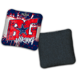 2027 BG Multiple Bag Models - "BROKEN HEX" - ACL Comp Stamped Cornhole Bags - SET OF 4 BAGS