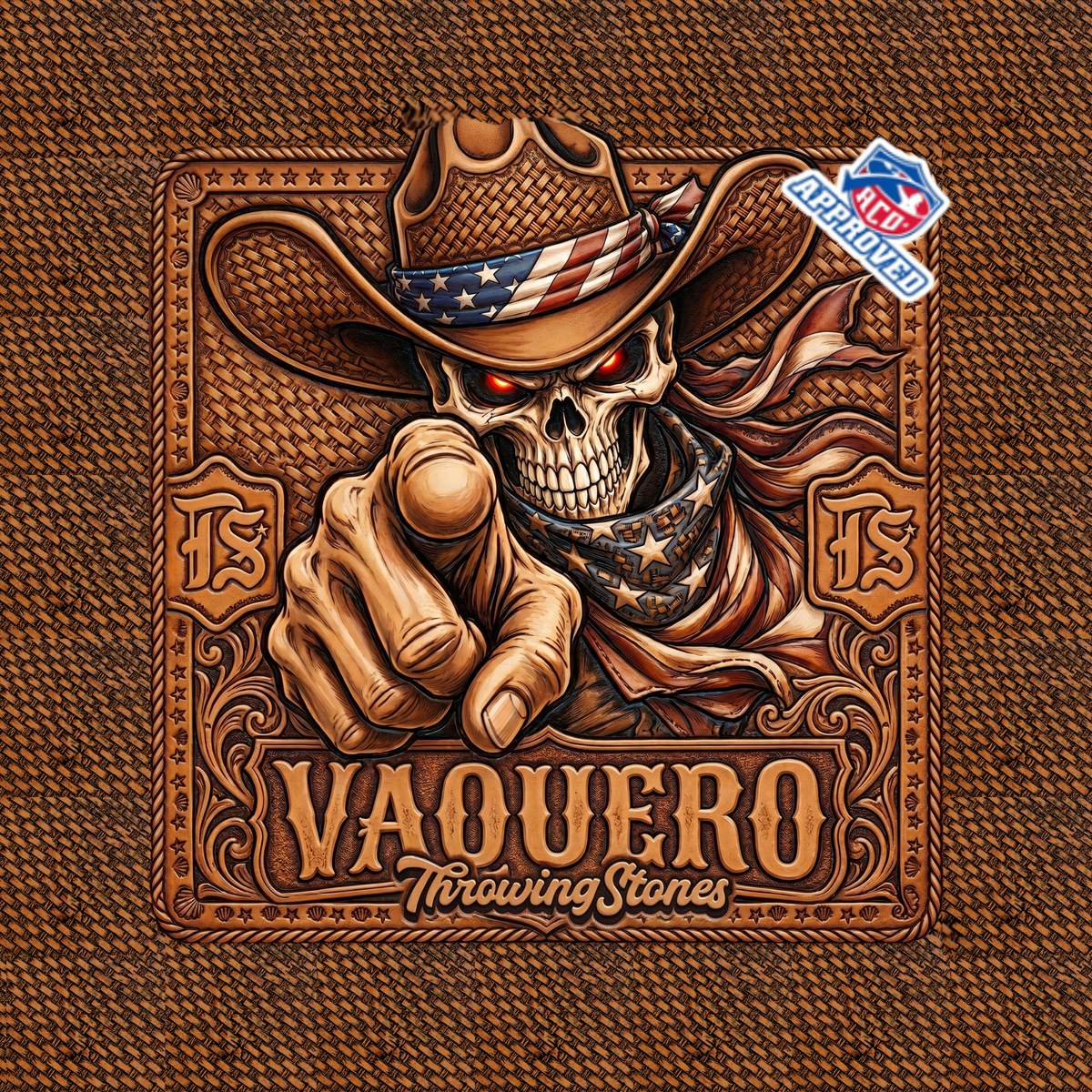 Throwing Stones Vaquero Cornhole Bags – Set of 4