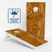 Boards Wood Grain Weather Proof Cornhole Boards