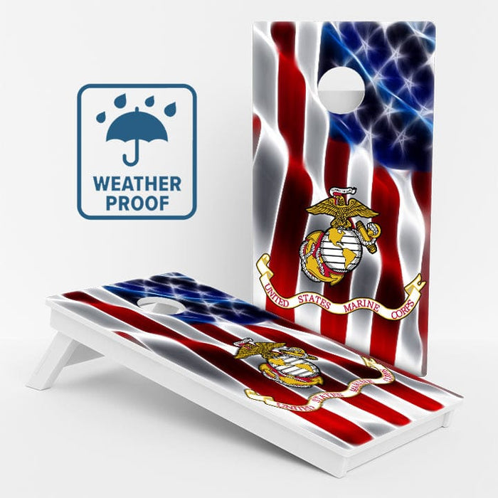 Boards Marine Corps Weather Proof Cornhole Boards