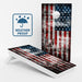 Boards Rustic American Flag Weather Proof Cornhole Boards
