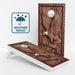 Boards Land Of The Free Weather Proof Cornhole Boards