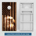 Boards Faded Bald Eagle American Flag Weather Proof Cornhole Boards