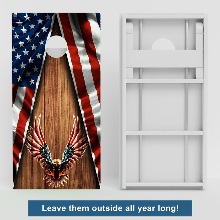 Boards Patriotic Weather Proof Cornhole Boards