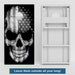Boards American Grey Skull Weather Proof Cornhole Boards