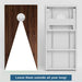 Boards Wood Grain Triangle Weather Proof Cornhole Boards