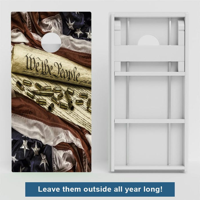 Boards We The People Weather Proof Cornhole Boards