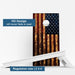 Boards Rustic American Flag Weather Proof Cornhole Boards
