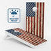 Boards American Flag Weather Proof Cornhole Boards