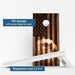 Boards Faded Bald Eagle American Flag Weather Proof Cornhole Boards