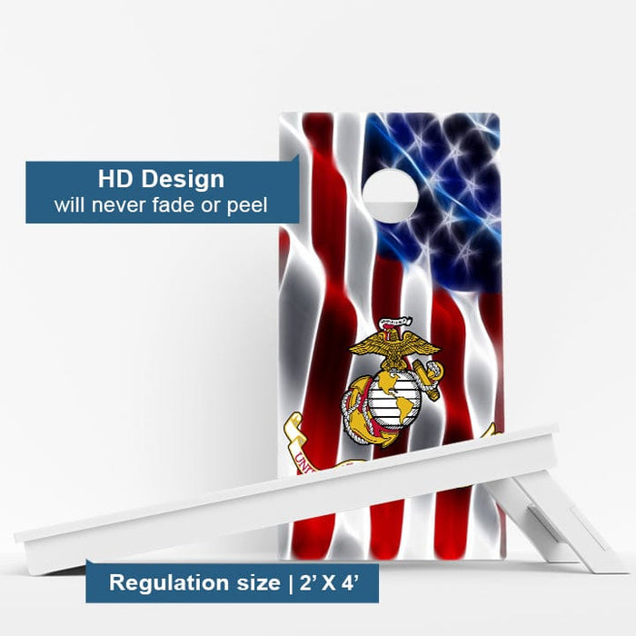 Boards Marine Corps Weather Proof Cornhole Boards