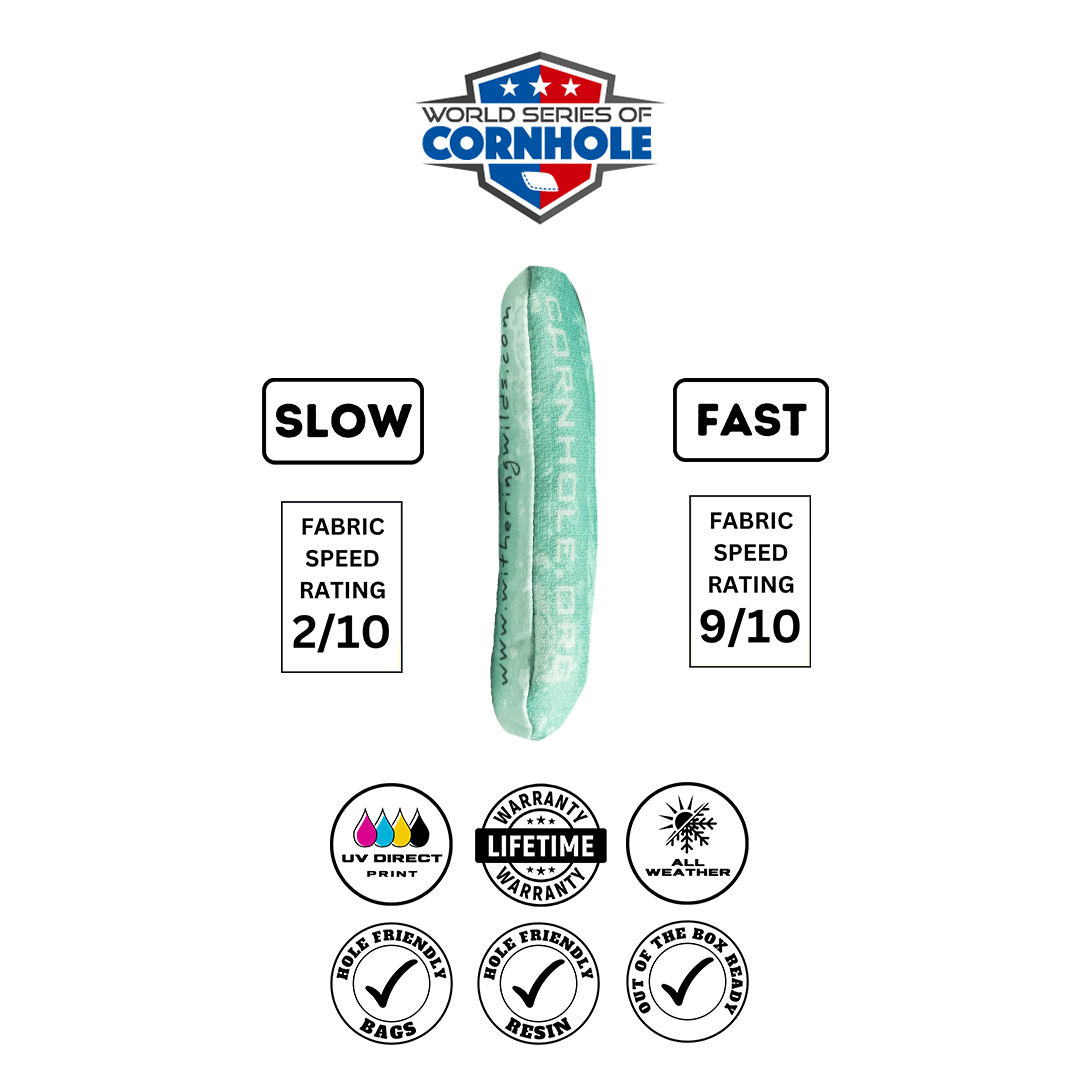 Cornhole Bags World Series of Cornhole 6-IN Professional Cornhole Bag Rapter - Offshore Slam