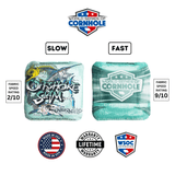 Cornhole Bags World Series of Cornhole 6-IN Professional Cornhole Bag Rapter - Offshore Slam