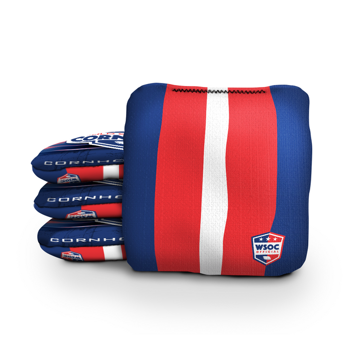 Classic Stripes - 6 Inch WSOC Official Pro Cornhole Bags