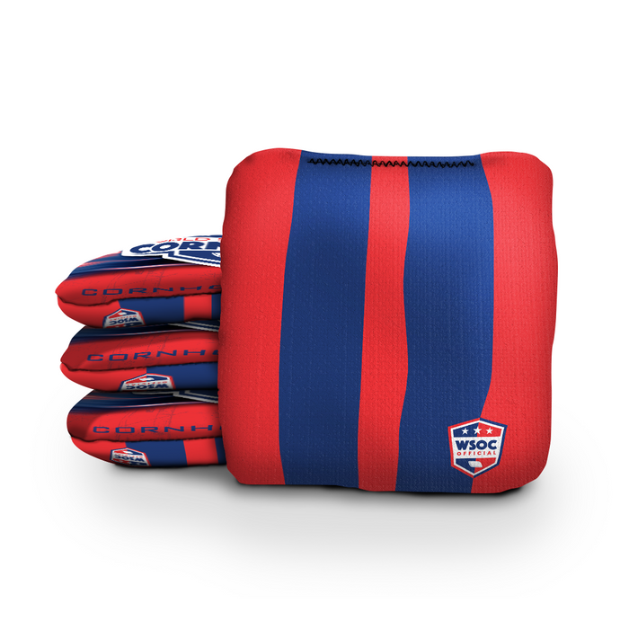Classic Stripes - 6 Inch WSOC Official Pro Cornhole Bags