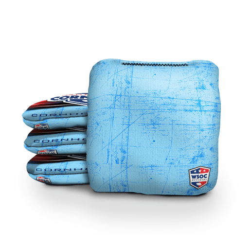 Cornhole Bags Baby Blue World Series of Cornhole Official 6-IN Professional Cornhole Bag Rapter - Simple
