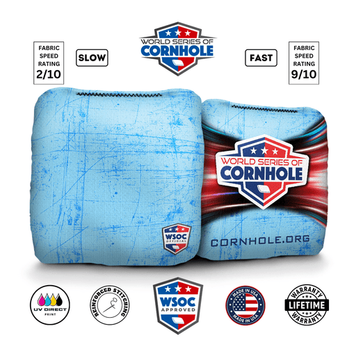 Cornhole Bags World Series of Cornhole Official 6-IN Professional Cornhole Bag Rapter - Simple