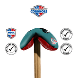 Cornhole Bags World Series of Cornhole 6-IN Professional Cornhole Bag Rapter - 67' Corvette Red