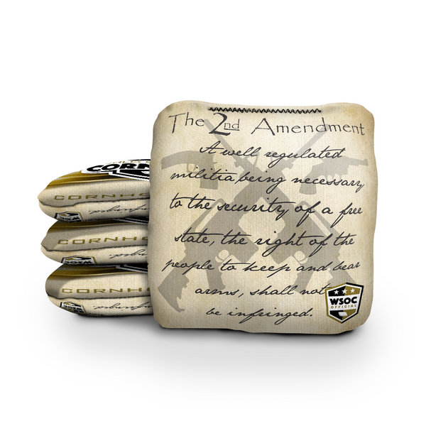 2nd Amendment - 6 Inch WSOC Official Pro Cornhole Bags