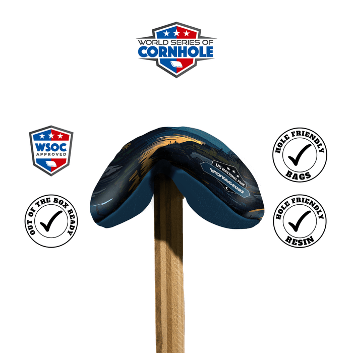 Cornhole Bags World Series of Cornhole Official 6-IN Professional Cornhole Bag Rapter - Seattle Seahawks