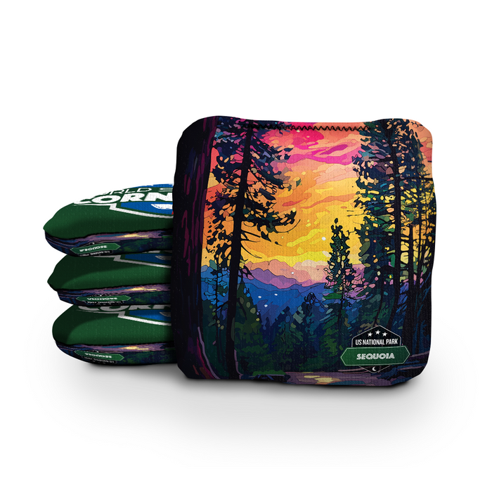 Sequoia National Park - 6 Inch WSOC Official Pro Cornhole Bags